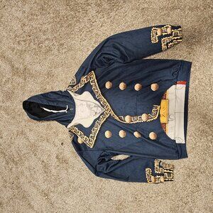 Hamilton pattern hoodie